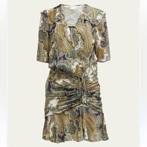 Veronica Beard Multicolor Dakota Paisley 100% Silk Dress. ⚜️
